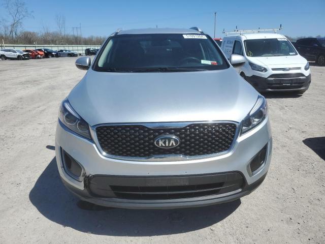 5XYPGDA33GG169170 - 2016 KIA SORENTO LX SILVER photo 5