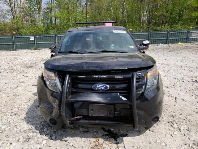 1FM5K8AR0FGC41841 - 2015 FORD EXPLORER POLICE INTERCEPTOR BLACK photo 5