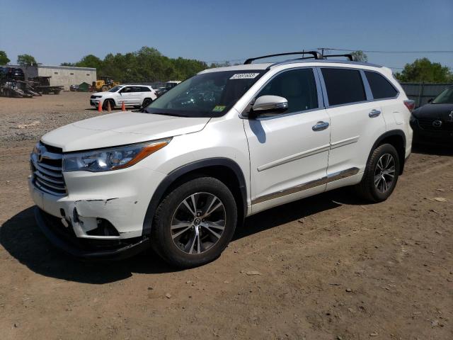 5TDJKRFH0GS289002 - 2016 TOYOTA HIGHLANDER XLE Blanco foto 1
