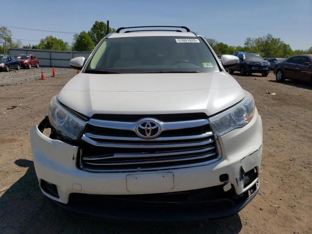 5TDJKRFH0GS289002 - 2016 TOYOTA HIGHLANDER XLE Blanco foto 5