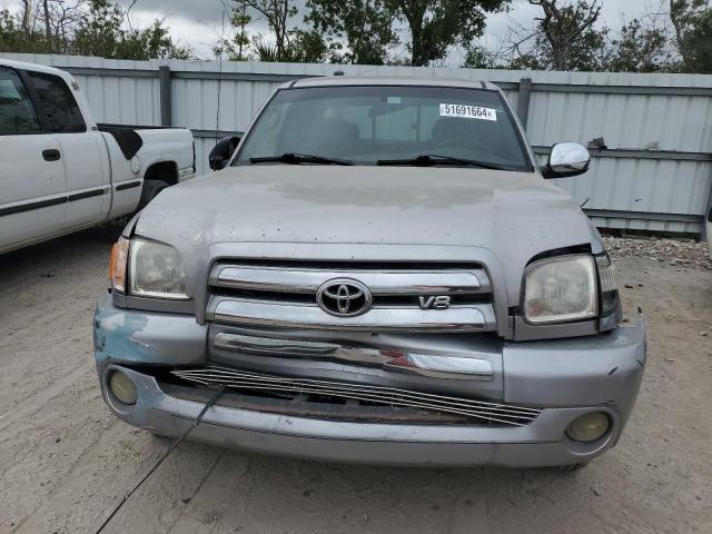 5TBRN34133S380071 - 2003 TOYOTA TUNDRA ACCESS CAB SR5 SILVER photo 5