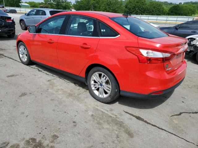 1FAHP3H21CL373854 - 2012 FORD FOCUS SEL RED photo 2