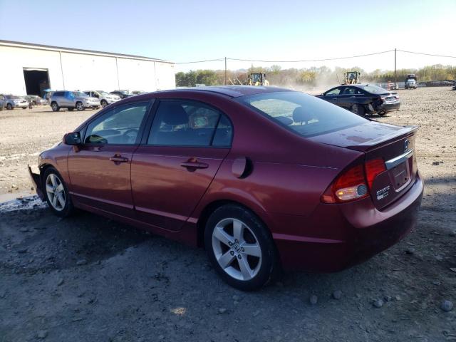 2HGFA1F68AH503086 - 2010 HONDA CIVIC LX-S 勃艮第红 照片 2