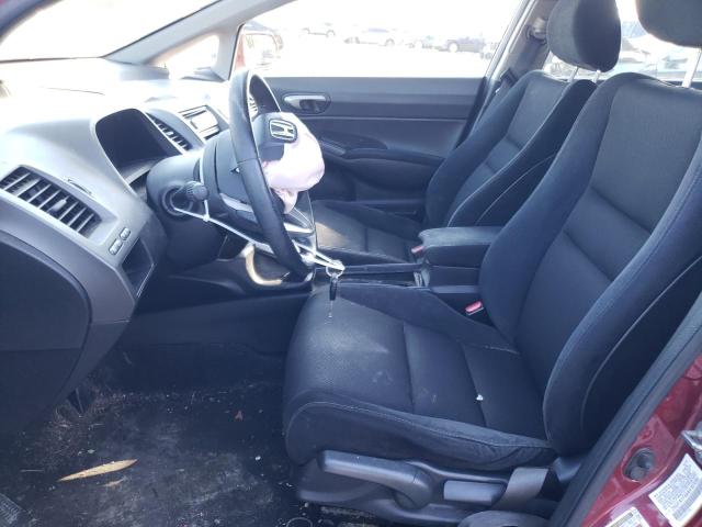 2HGFA1F68AH503086 - 2010 HONDA CIVIC LX-S 勃艮第红 照片 7