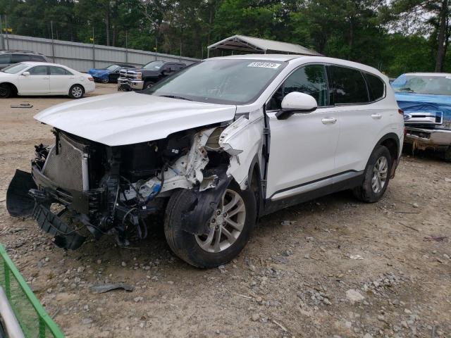 5NMS33AD9LH239313 - 2020 HYUNDAI SANTA FE SEL WHITE photo 1