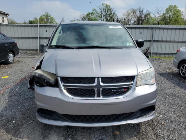 2C4RDGBG5FR508588 - 2015 DODGE GRAND CARA SE SILVER photo 5