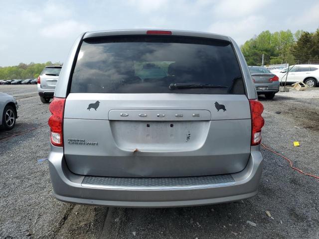 2C4RDGBG5FR508588 - 2015 DODGE GRAND CARA SE SILVER photo 6