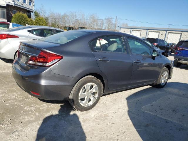 19XFB2F58DE203864 - 2013 HONDA CIVIC LX GRAY photo 3