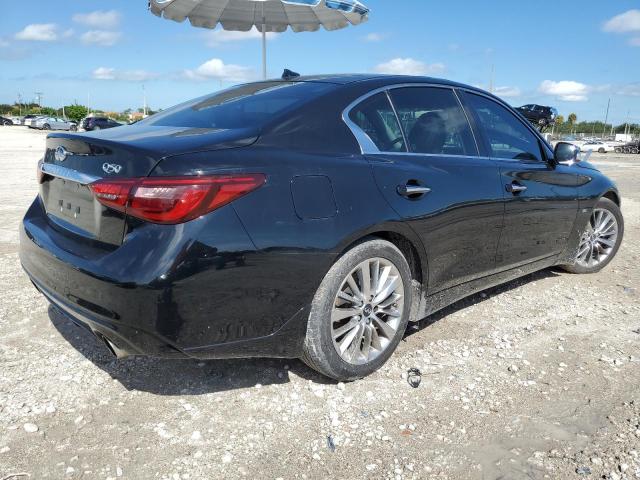 JN1EV7AP5KM516297 - 2019 INFINITI Q50 LUXE BLACK photo 3