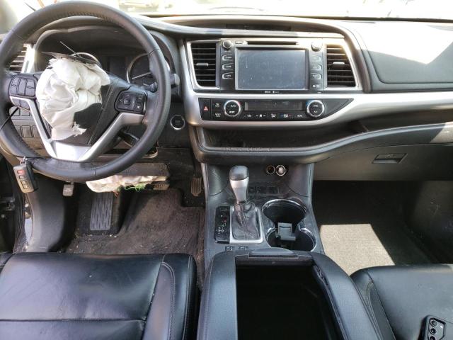 5TDKKRFHXES007840 - 2014 TOYOTA HIGHLANDER XLE Սև լուսանկար 8