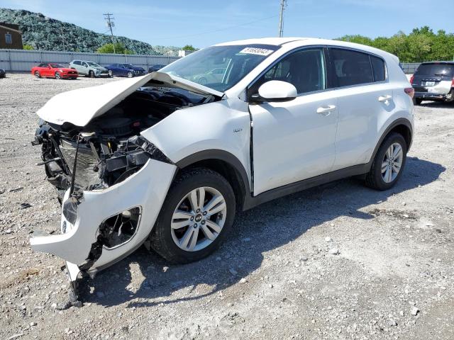 KNDPMCAC5J7308819 - 2018 KIA SPORTAGE LX WHITE photo 1