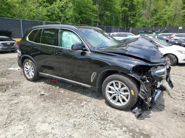 5UXCR6C05M9D76116 - 2021 BMW X5 XDRIVE40I BLACK photo 4