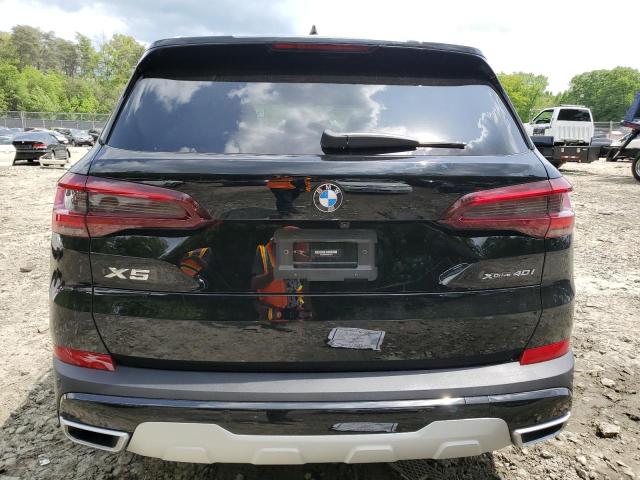 5UXCR6C05M9D76116 - 2021 BMW X5 XDRIVE40I BLACK photo 6
