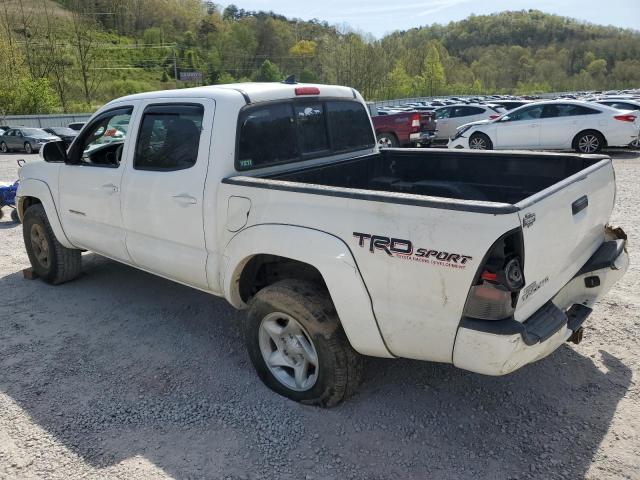 5TFLU4EN6FX141314 - 2015 TOYOTA TACOMA DOUBLE CAB WHITE photo 2