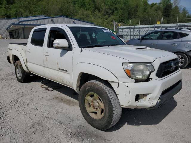 5TFLU4EN6FX141314 - 2015 TOYOTA TACOMA DOUBLE CAB WHITE photo 4