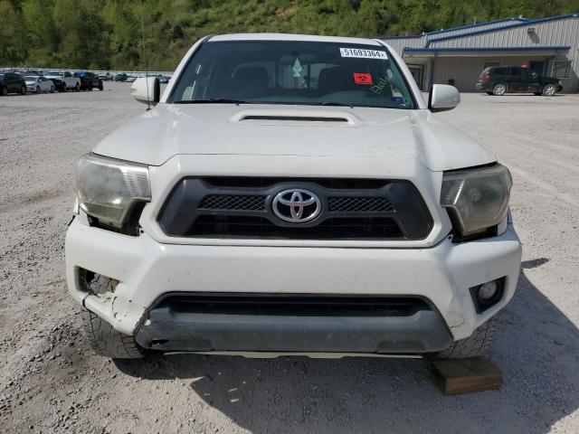 5TFLU4EN6FX141314 - 2015 TOYOTA TACOMA DOUBLE CAB WHITE photo 5