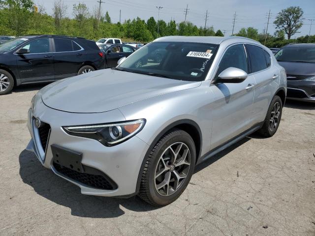 ZASFAKBN9J7C18711 - 2018 ALFA ROMEO STELVIO TI SILVER photo 1