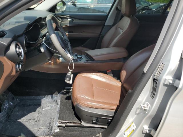 ZASFAKBN9J7C18711 - 2018 ALFA ROMEO STELVIO TI SILVER photo 7