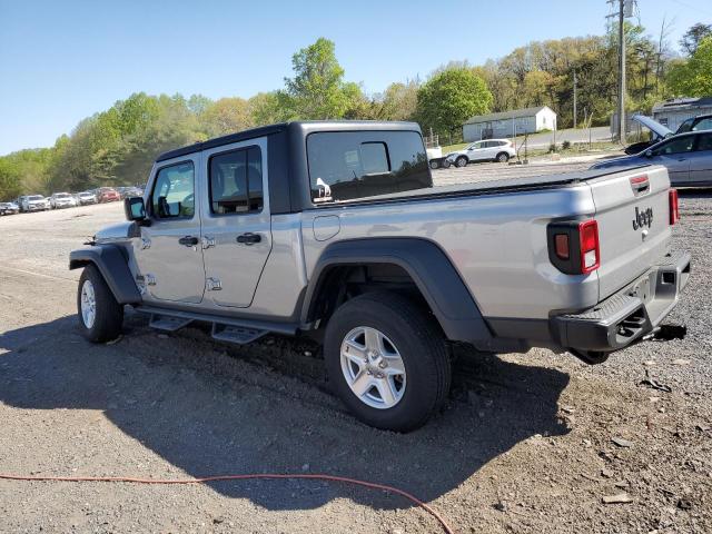 1C6HJTAG0LL207589 - 2020 JEEP GLADIATOR SPORT GRAY photo 2