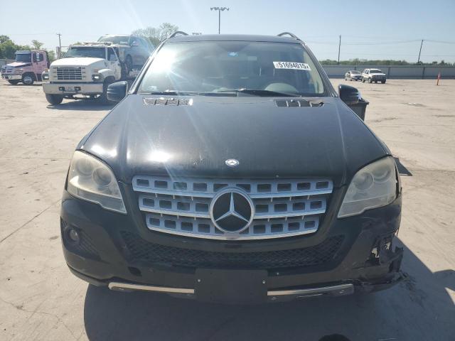 4JGBB8GB8BA722642 - 2011 MERCEDES-BENZ ML 350 4MATIC BLACK photo 5