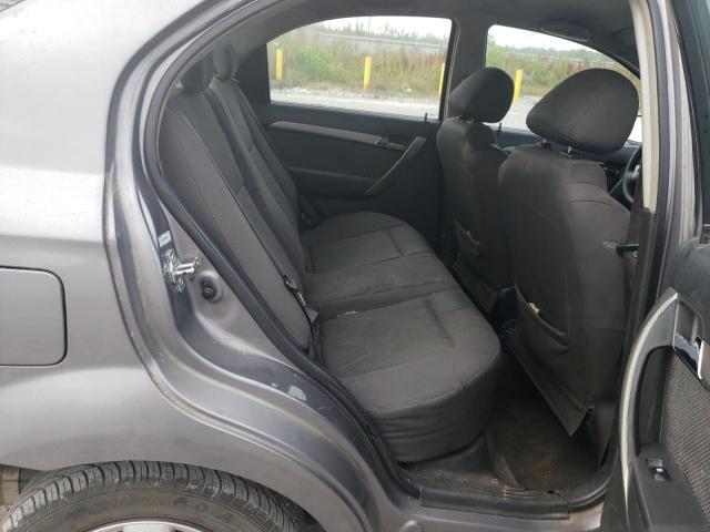 KL1TD56648B050840 - 2008 CHEVROLET AVEO BASE GRAY photo 10