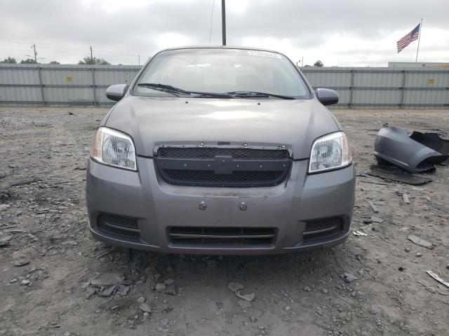 KL1TD56648B050840 - 2008 CHEVROLET AVEO BASE GRAY photo 5