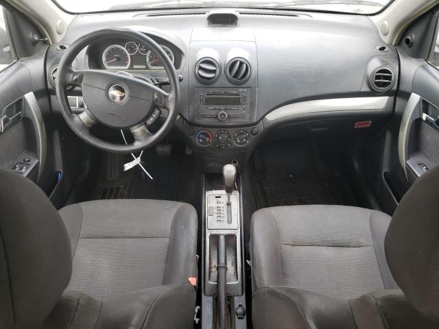 KL1TD56648B050840 - 2008 CHEVROLET AVEO BASE GRAY photo 8