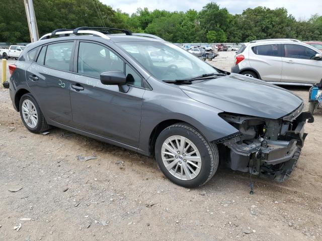 4S3GTAD66J3742946 - 2018 SUBARU IMPREZA PREMIUM PLUS GRAY photo 4