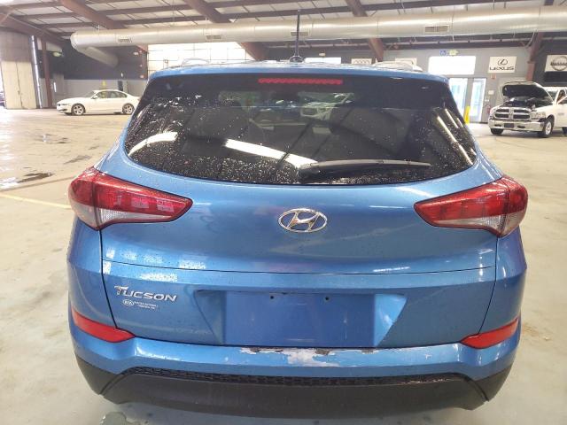 KM8J33A48GU026343 - 2016 HYUNDAI TUCSON LIMITED BLUE photo 6