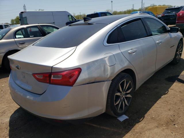 1G1ZD5ST6JF244632 - 2018 CHEVROLET MALIBU LT SILVER photo 3