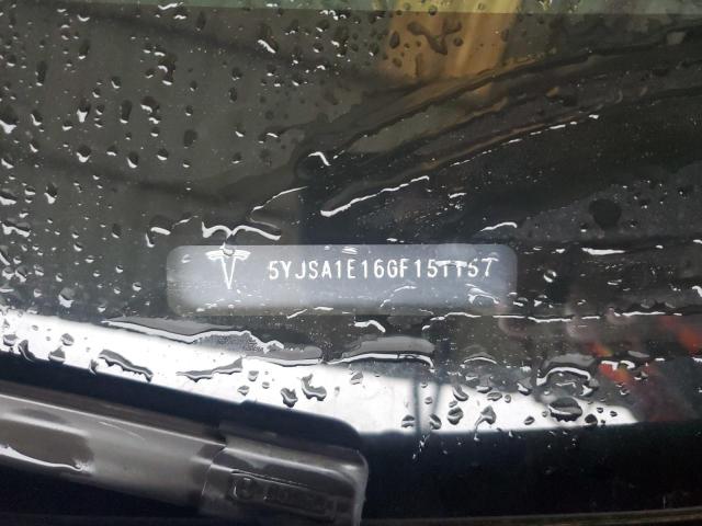 5YJSA1E16GF151157 - 2016 TESLA MODEL S Mavi foto 12