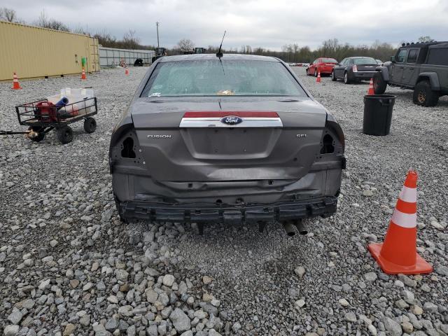 3FAHP0JA7CR300084 - 2012 FORD FUSION SEL GRAY photo 6