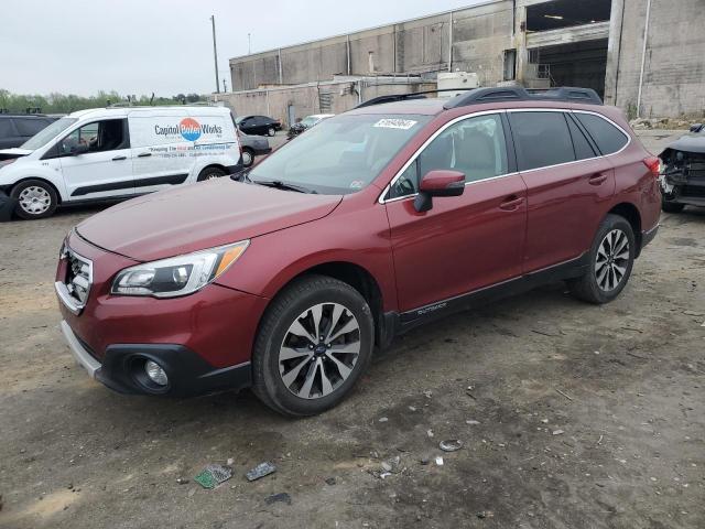 4S4BSANC4H3313442 - 2017 SUBARU OUTBACK 2.5I LIMITED RED photo 1