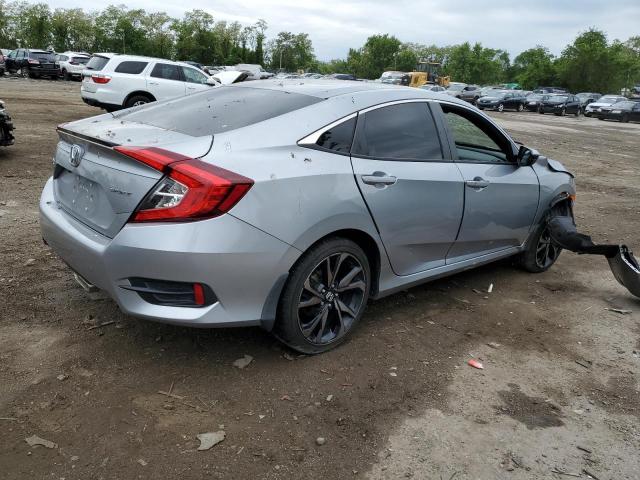 2HGFC2F89KH603328 - 2019 HONDA CIVIC SPORT 银色 照片 3