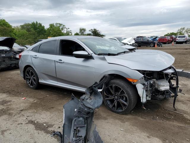 2HGFC2F89KH603328 - 2019 HONDA CIVIC SPORT 银色 照片 4