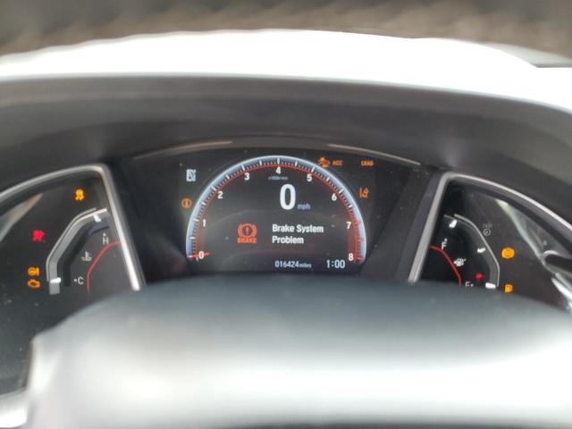 2HGFC2F89KH603328 - 2019 HONDA CIVIC SPORT 银色 照片 9