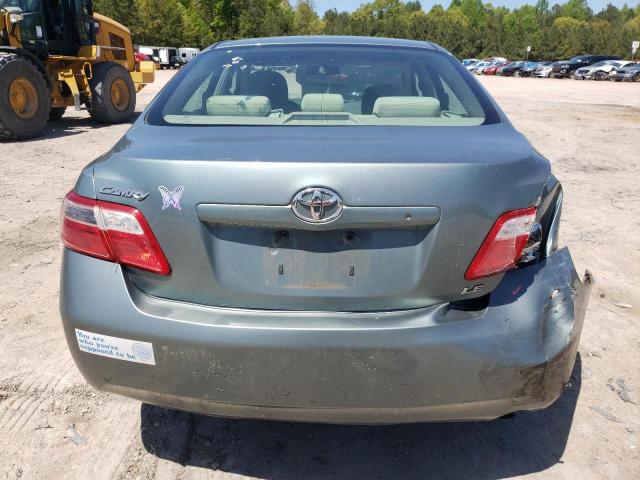 4T1BE46K17U539039 - 2007 TOYOTA CAMRY CE TURQUOISE photo 6