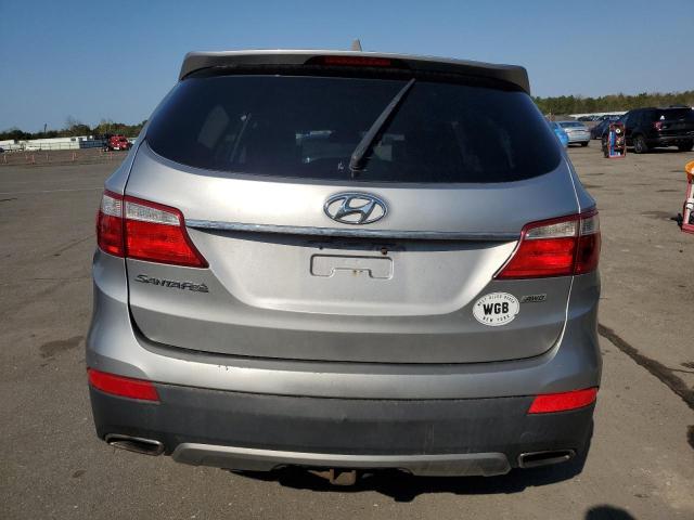 KM8SNDHF1DU012713 - 2013 HYUNDAI SANTA FE GLS SILVER photo 6