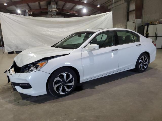 1HGCR3F85GA002527 - 2016 HONDA ACCORD EXL WHITE photo 1