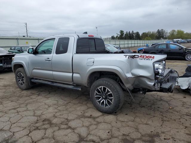 3TYSZ5AN3PT146457 - 2023 TOYOTA TACOMA ACCESS CAB ვერცხლისფერი ფოტო 2