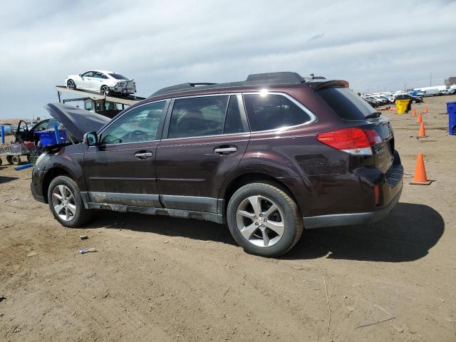 4S4BRBSC2D3249868 - 2013 SUBARU OUTBACK 2.5I LIMITED MAROON photo 2