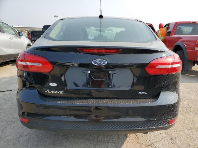 1FADP3H24HL337081 - 2017 FORD FOCUS SEL BLACK photo 6