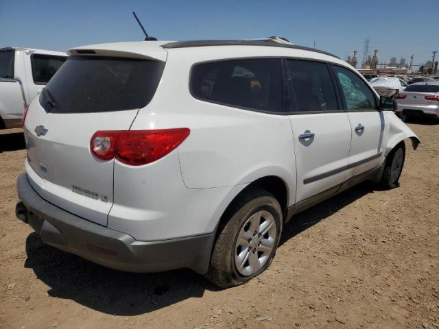 1GNER13D39S164304 - 2009 CHEVROLET TRAVERSE LS WHITE photo 3