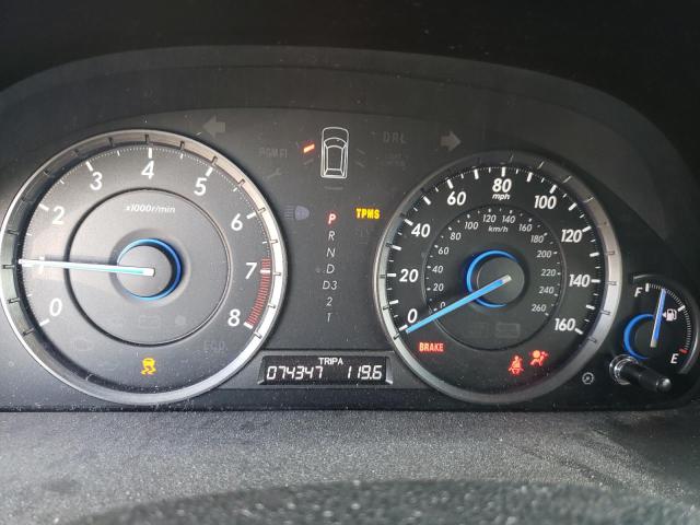 5J6TF2H58CL002311 - 2012 HONDA CROSSTOUR EXL თეთრი ფოტო 9