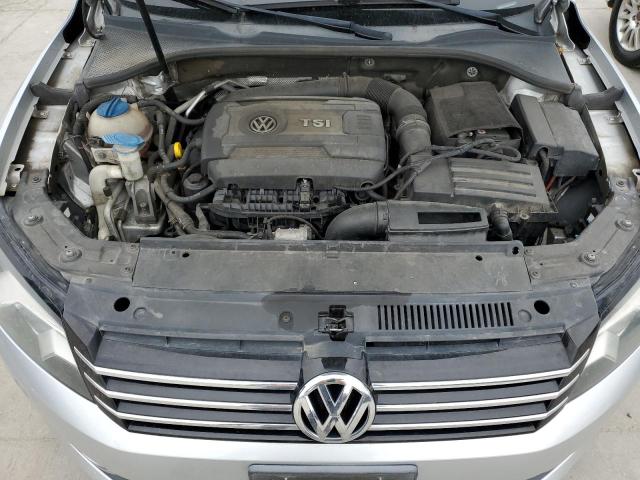 1VWAT7A38EC070684 - 2014 VOLKSWAGEN PASSAT S SILVER photo 11