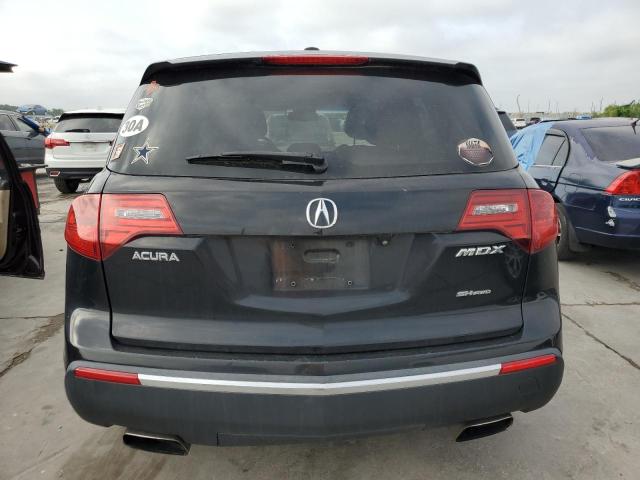 2HNYD2H45AH512158 - 2010 ACURA MDX TECHNOLOGY BLACK photo 6