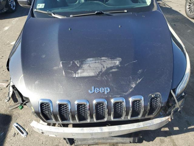 1C4PJMDS8FW588797 - 2015 JEEP CHEROKEE LIMITED GRAY photo 11