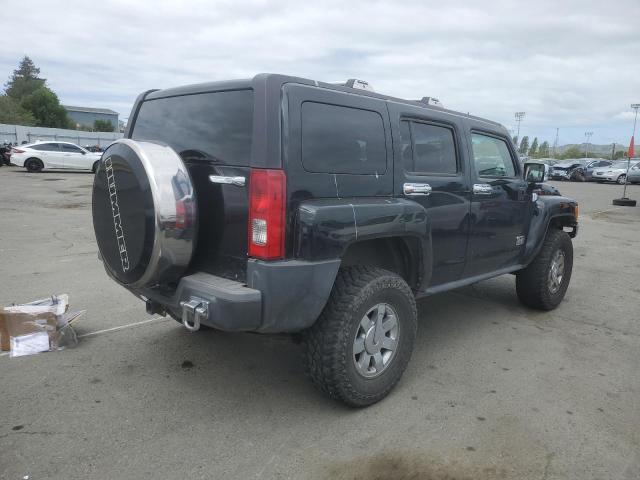 5GTDN136968263082 - 2006 HUMMER H3 BLACK photo 3