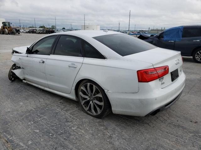 WAUHGAFC2EN066997 - 2014 AUDI A6 PRESTIGE WHITE photo 2