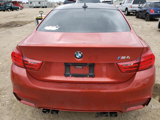 WBS3R9C51FK330265 - 2015 BMW M4 ORANGE photo 6